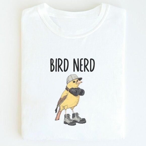 Tops - Bird Nerd Shirt, Bird Lover Shirt, Funny Bird Watcher Shirt